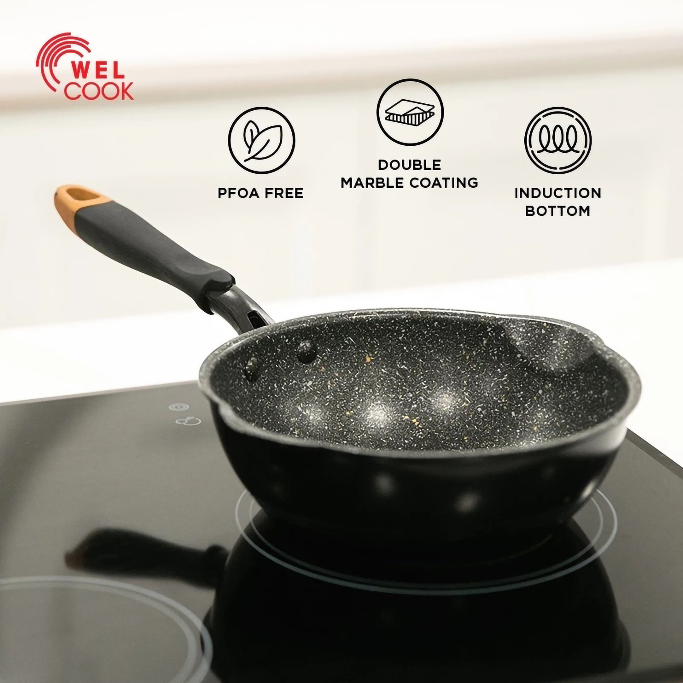  Welcook Deep Fry Pan Amer Series 20 cm