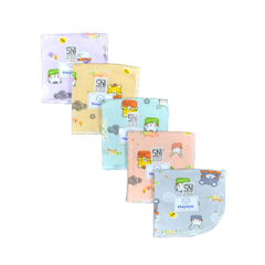 Saputangan Bayi Motif Pastel