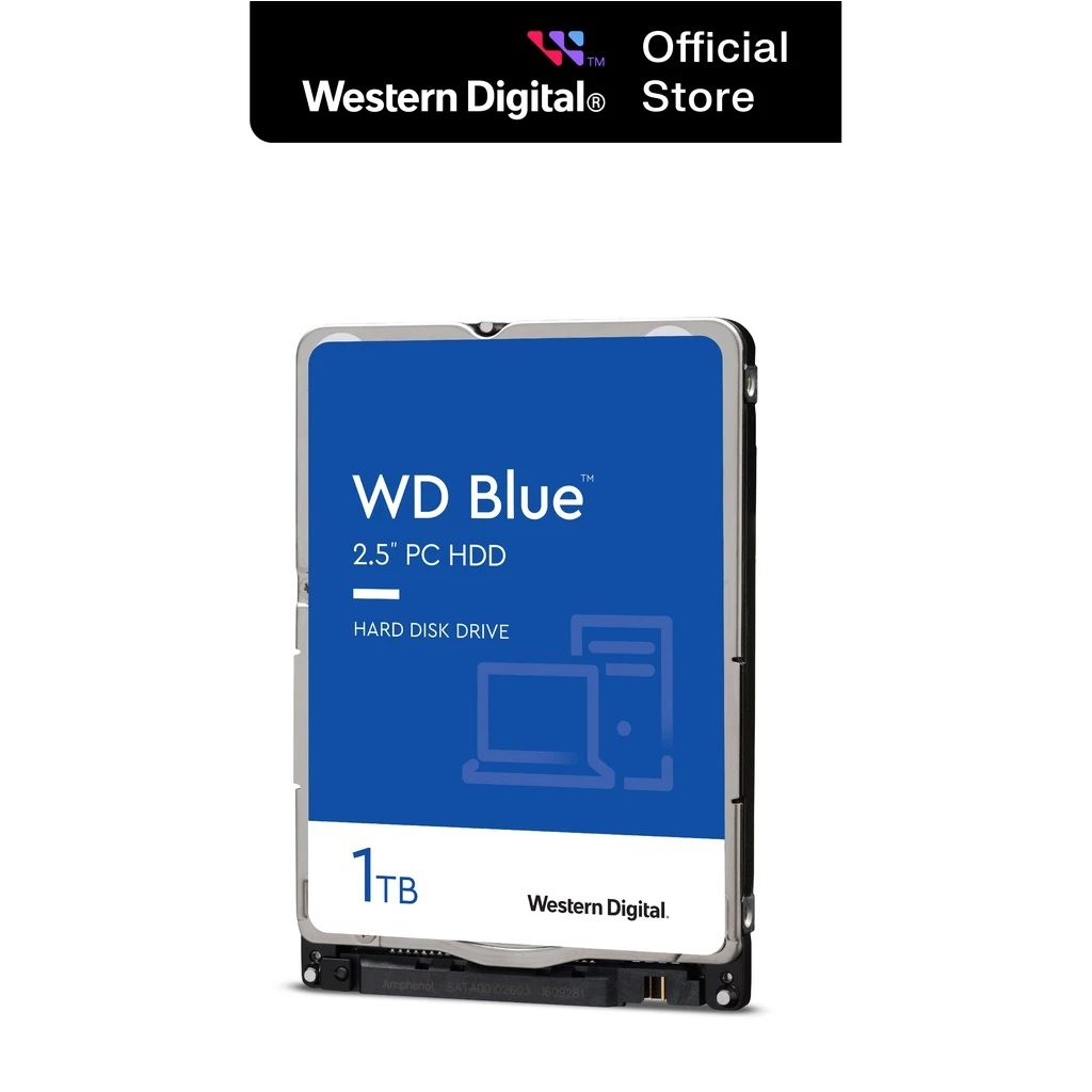 Western Digital Western Digital Laptop Hard Drive WD Scorpio Blue 1 TB WD10JPVX