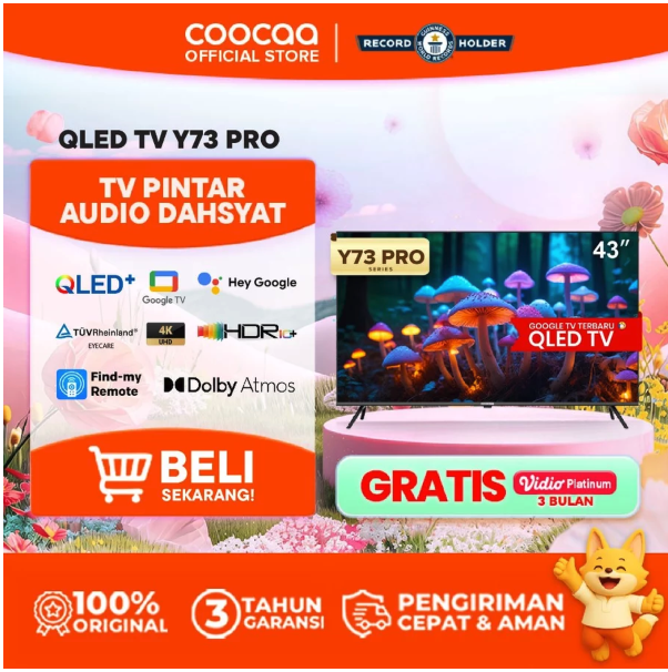 COOCAA TV 43 inch Y73 PRO 2