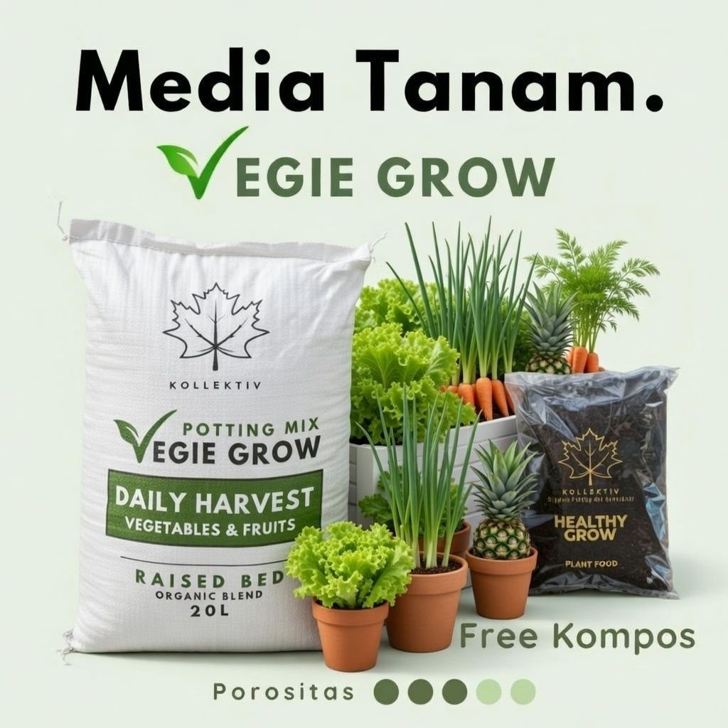 Kollektiv Media Tanam Vegie Grow