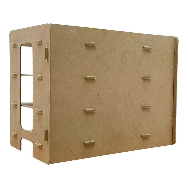  Box File MDF Rak Buku 3 Susun