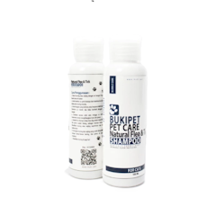 BUKIPET Natural Flea & Tick Shampoo Original for Cats