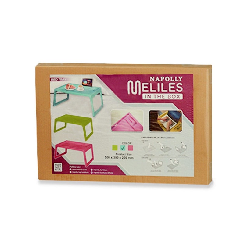 NAPOLLY Meja Lipat Lesehan MELILES 4
