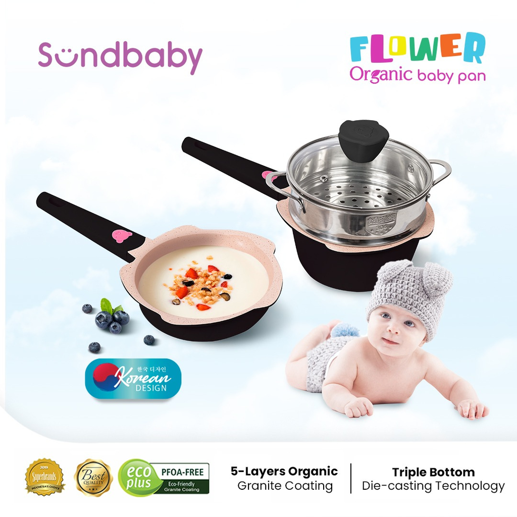 BOLDë Sundbaby Flower Organic Baby Pan 4