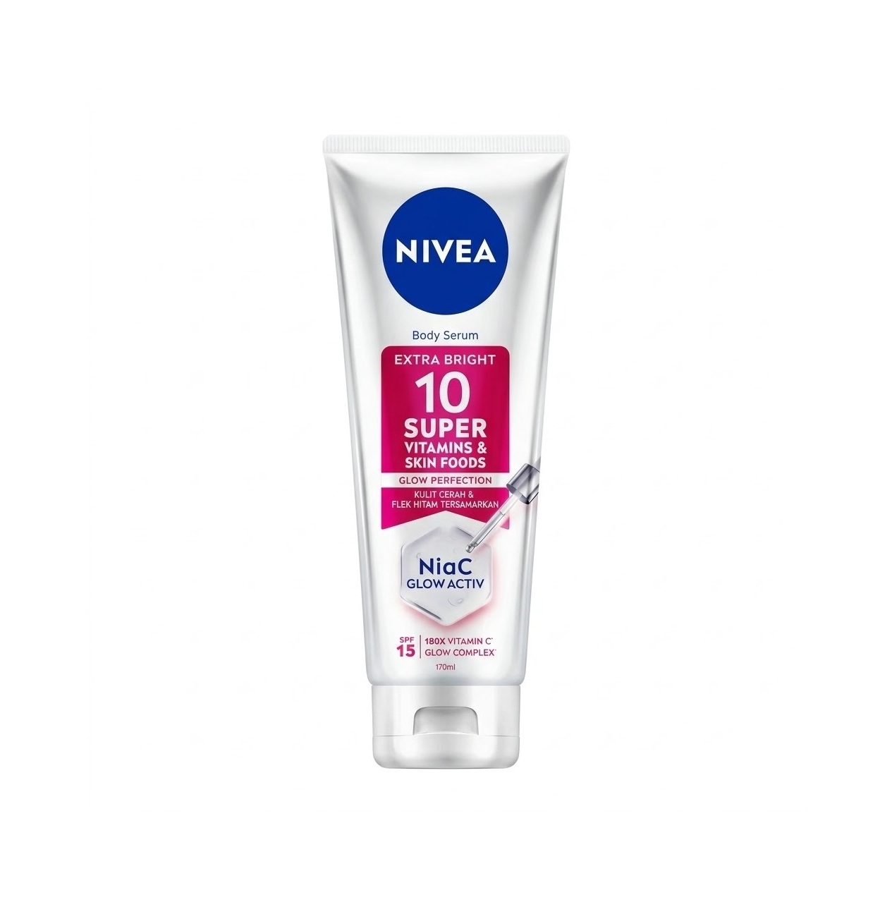 Extra Bright 10 Super Vitamins & Skin Foods Glow Perfection Body Serum 1