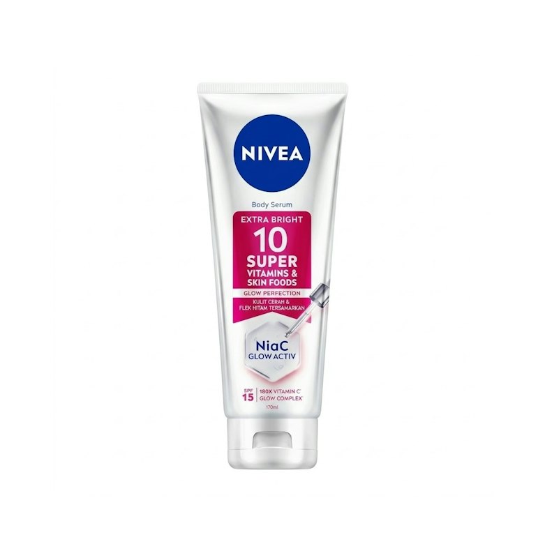 Extra Bright 10 Super Vitamins & Skin Foods Glow Perfection Body Serum 1