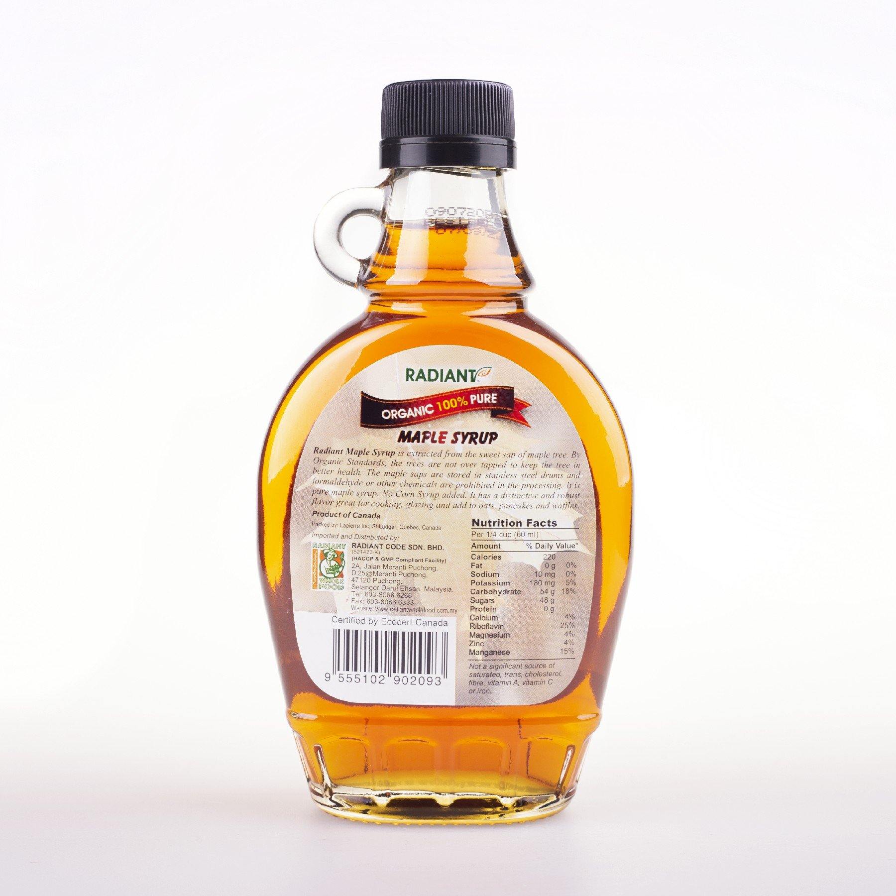 Organic 100% Pure Maple Syrup
