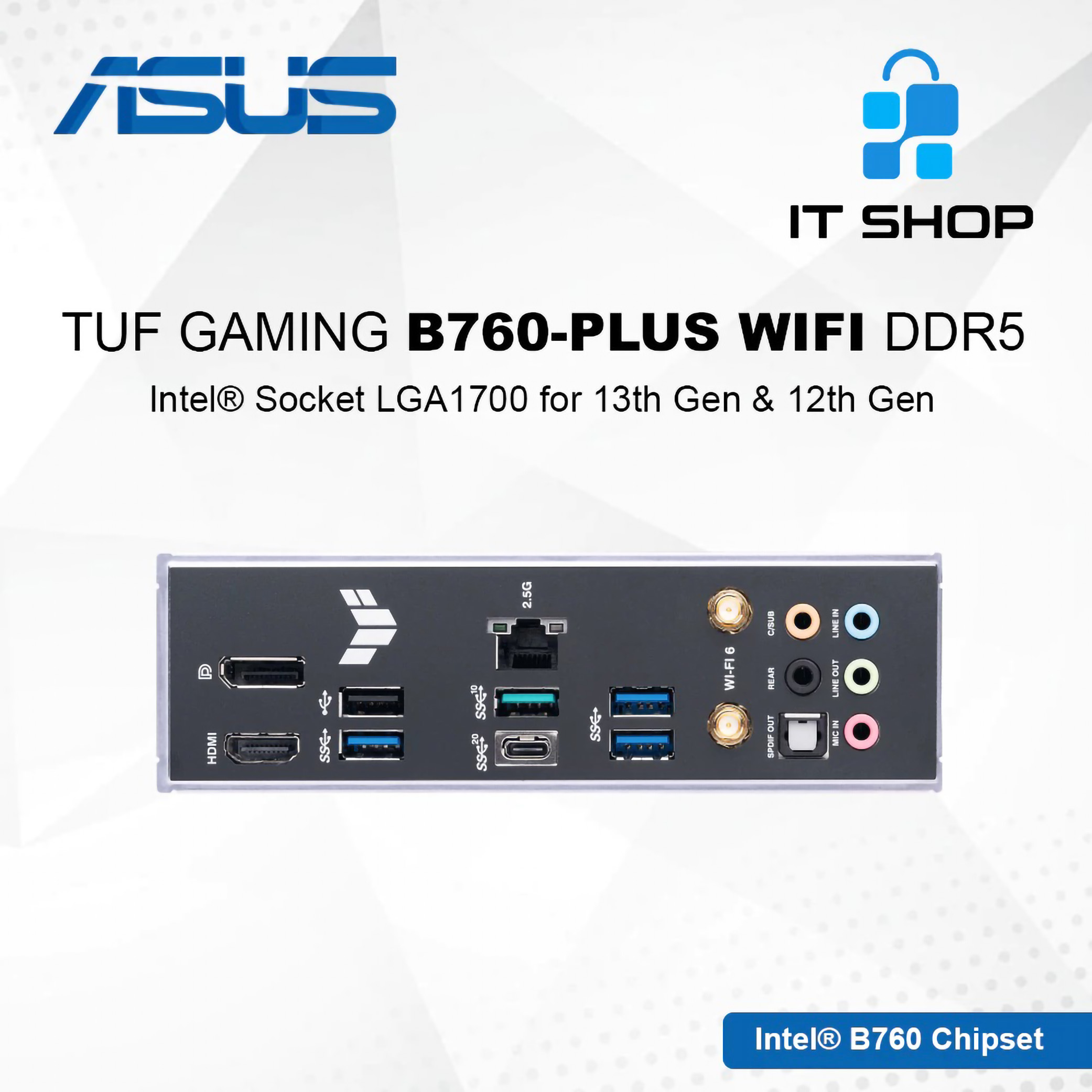 ASUSTek Computer ASUS TUF Gaming B760-PLUS WiFi
