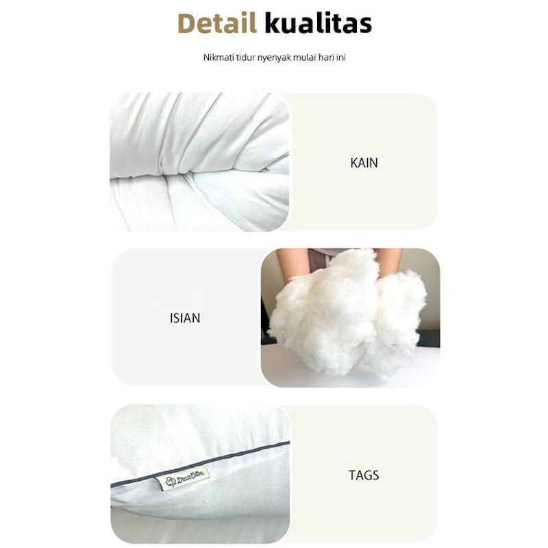 Dreamcotton Bantal Hotel Silikon 4