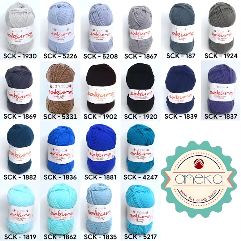 Sakura Milk Cotton Chunky 5