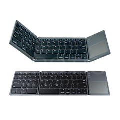 Grotic Foldable Bluetooth Keyboard with Touchpad