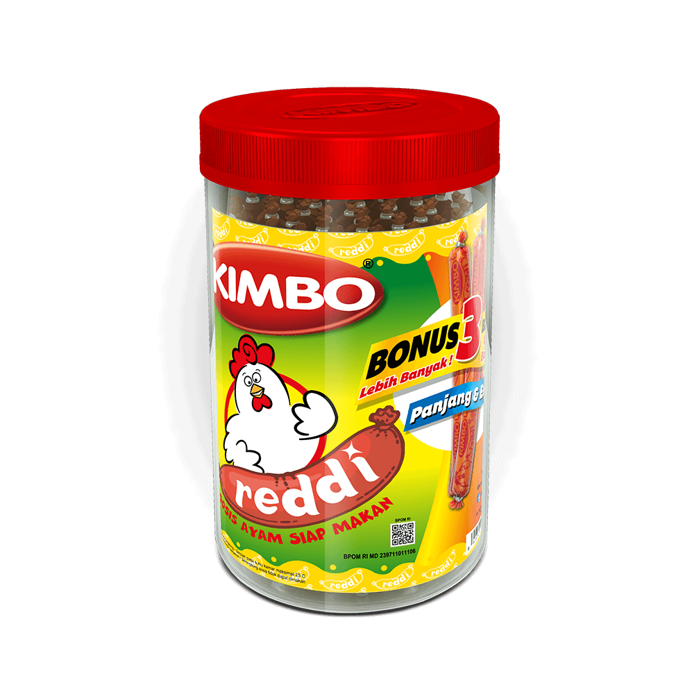 KIMBO Reddi Sosis Ayam Toples