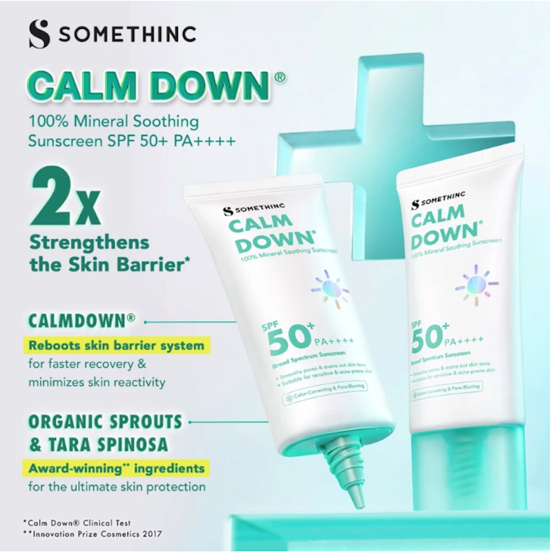 Calm Down 100% Mineral Soothing Sunscreen SPF 50+ PA++++ 4