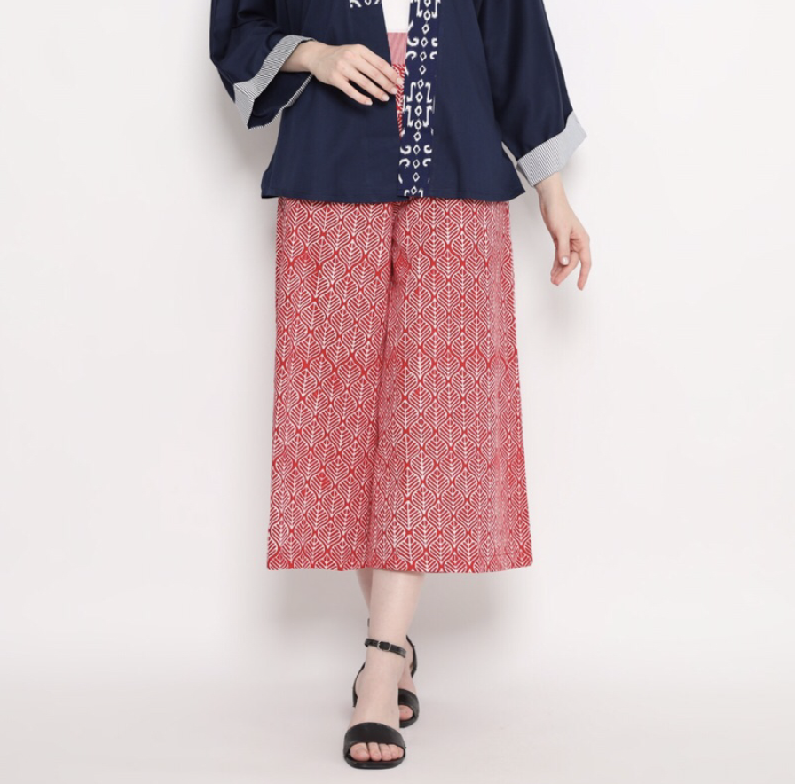 Kitara Pallazo Batik Celana Kulot