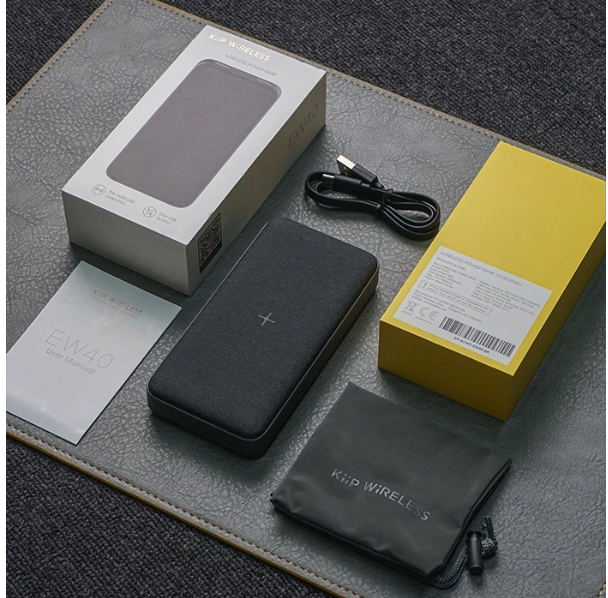 KIIP KIIP Indonesia KiiP Wireless Power Bank 15W Fast Charging PD&QC 3.0 20W 20000mAh  EW40