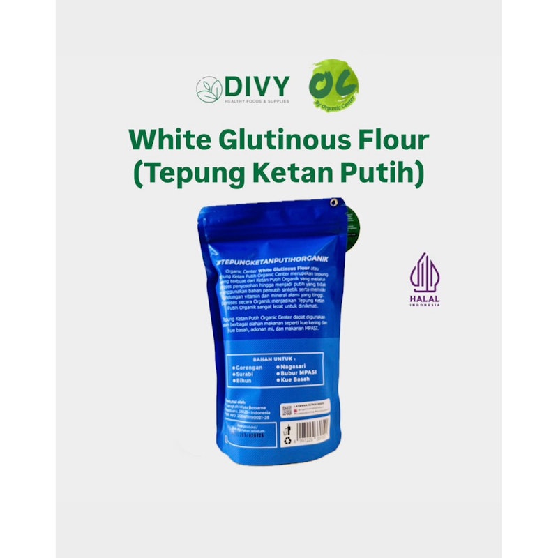 Organic Center White Glutinous Flour 3