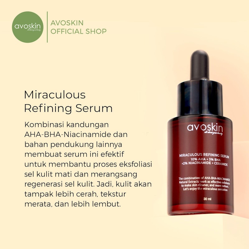 Serum Miraculous Refining AHA BHA 4