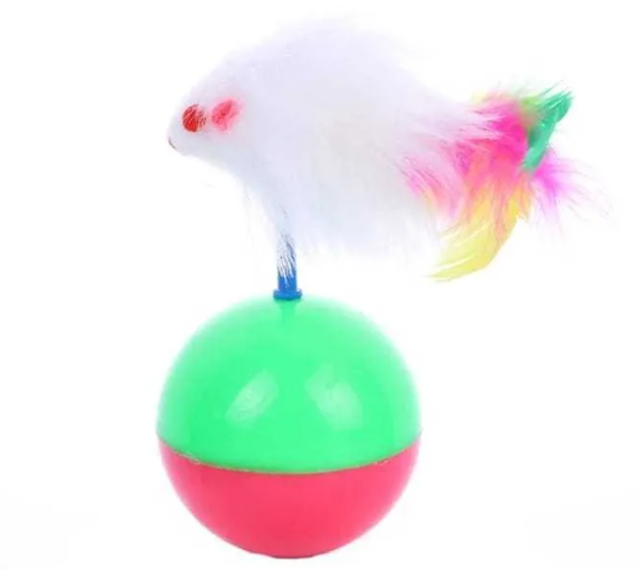  Mainan Kucing Bola Tikus Goyang