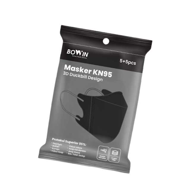 Masker KN95 - 3D Duckbill Design 10 Pcs