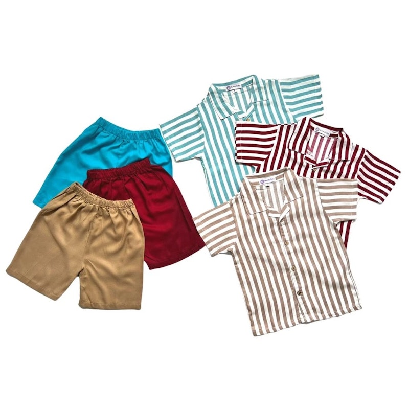 Gummy Baby Summer Stripe Set 5