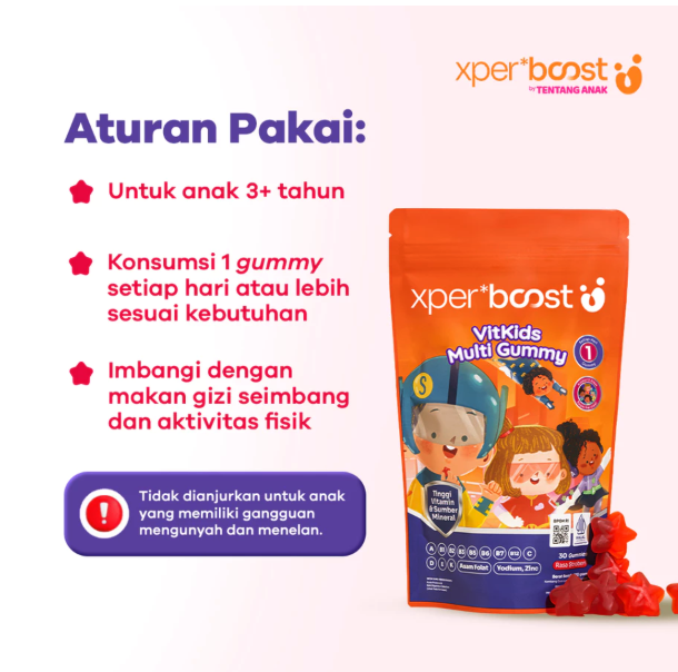 Tentang Anak Bahagia Expert Boost VitKids Multi Gummy