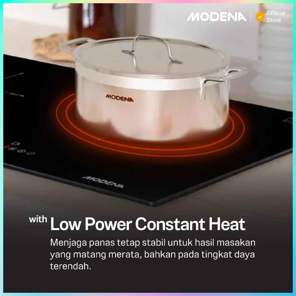 MODENA Indonesia MODENA Built in Induction Hob  BI 3721 EBBK