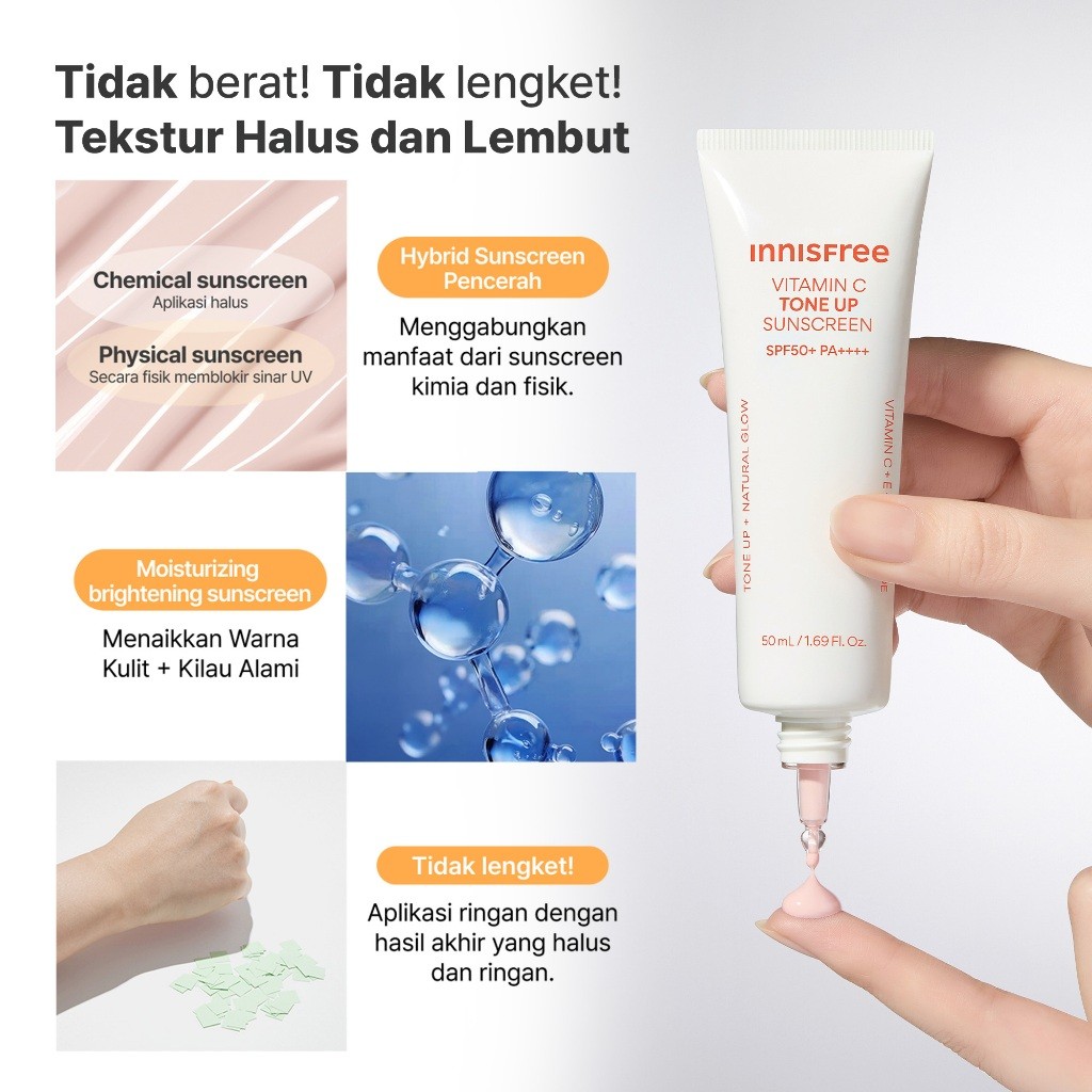 Innisfree Innisfree Vitamin C Tone Up Sunscreen SPF 50+ PA++++