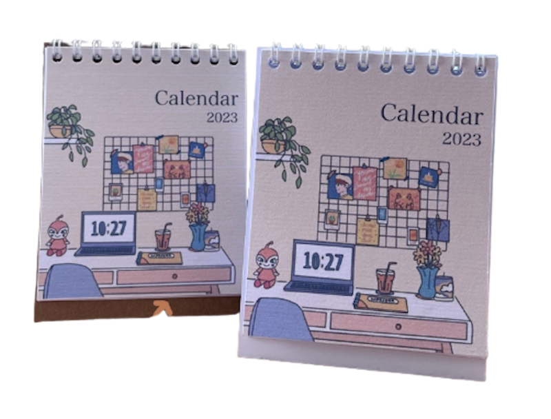 Kalender Meja Mini 2023 2