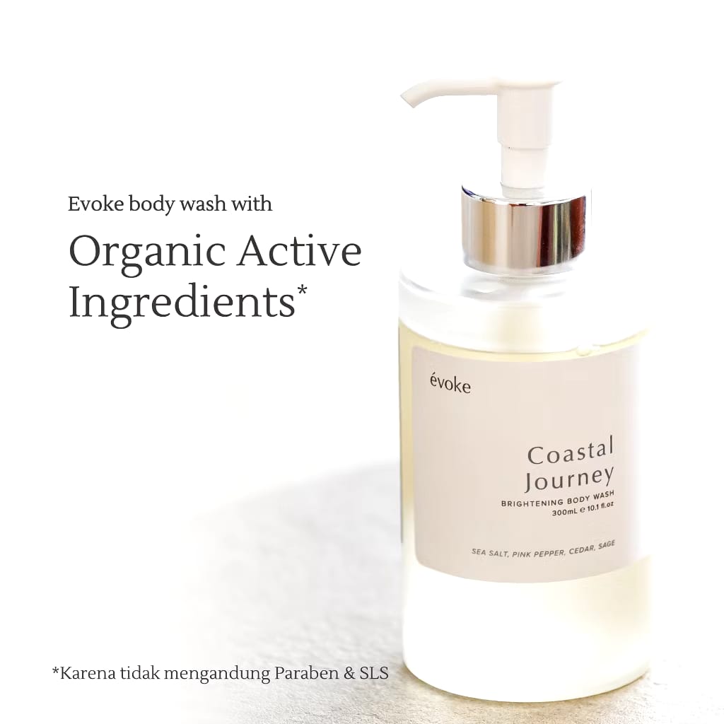  Evoke Coastal Journey Brightening Body Wash 