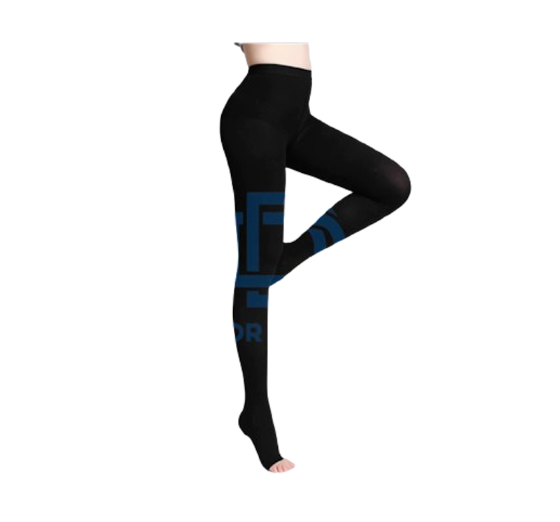 Dr. Dean Medical Compression Open Toe Pantyhose 1