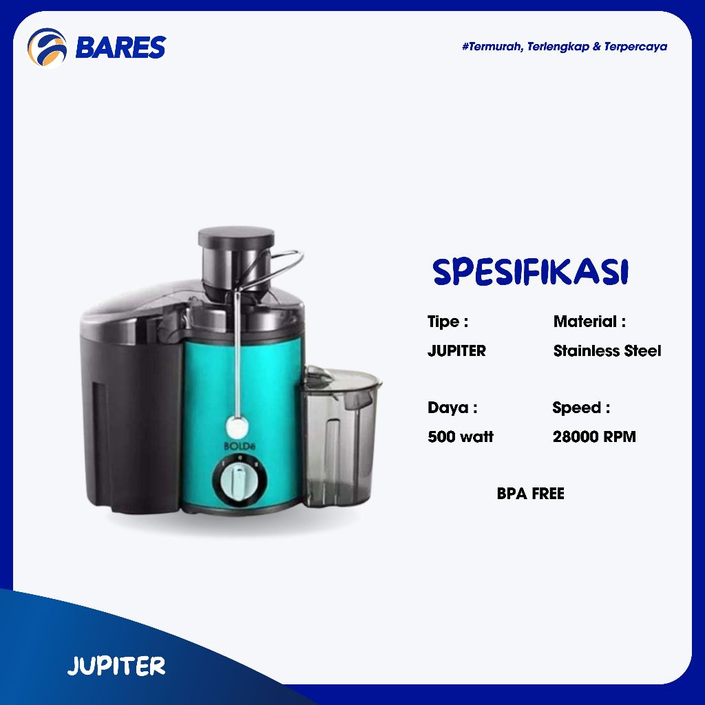 BOLDe Super Juicer Jupiter
