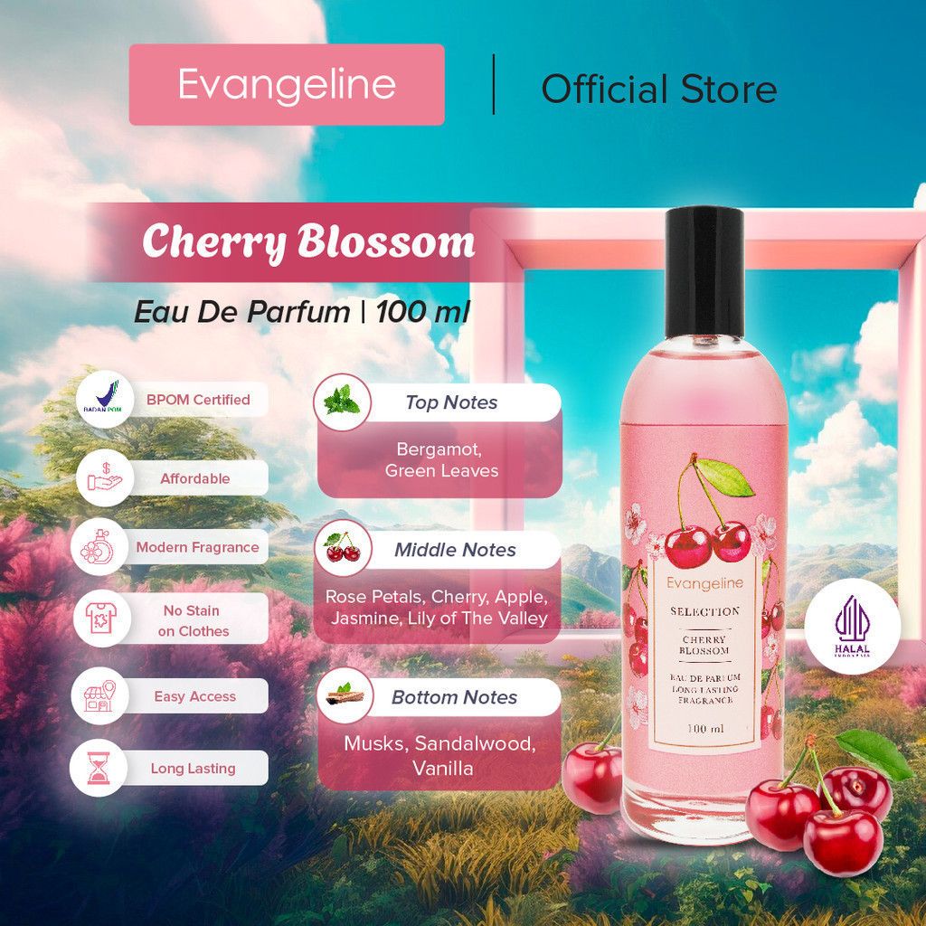 Griff Prima Abadi Evangeline Selection Series Cherry Blossom