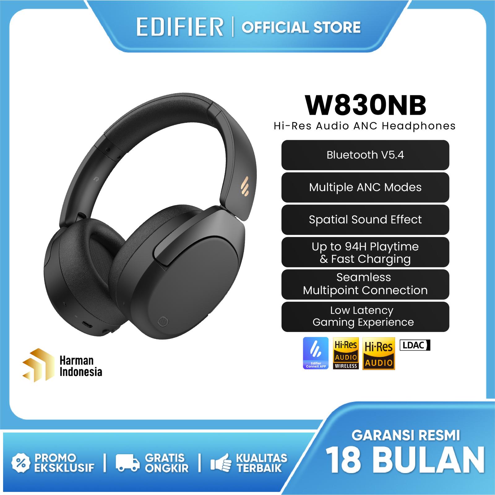 Beijing Edifier Technology Company EDIFIER Wireless Over-ear Headphones W830NB