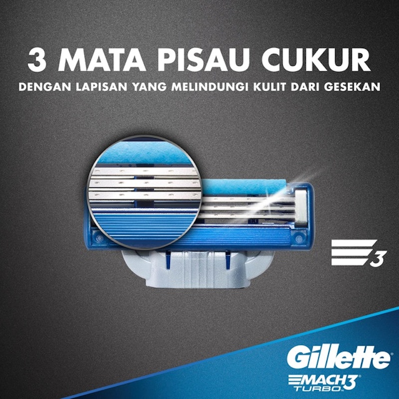 Gillette® MACH3® Turbo 2