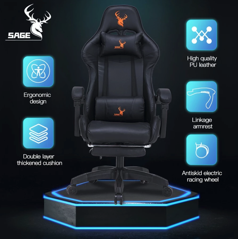 SAGE Premium Quality Gaming Chair 2