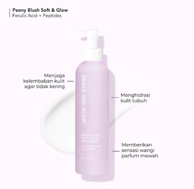 Grace And Glow Peony Blush Bright & Glow Body Serum 3