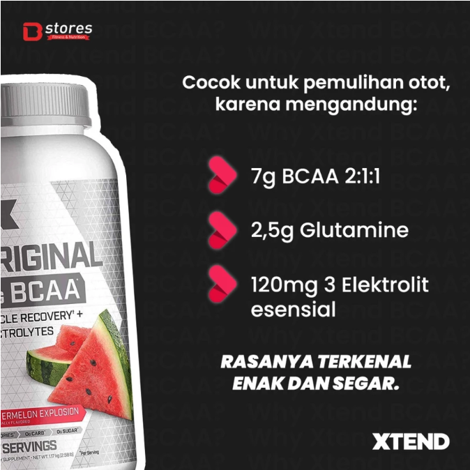 XTEND Scivation Xtend Bcaa Original 90 Serving 