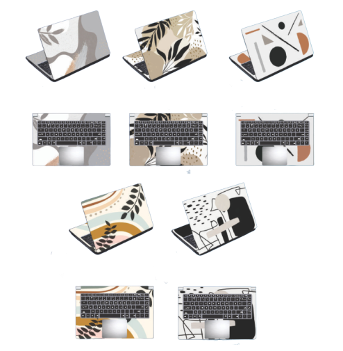 Garskin Laptop Anti Gores Memphis Brown Nude