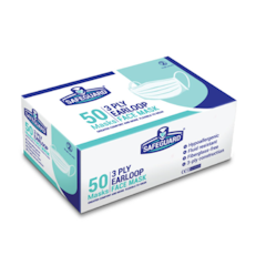 Safeguard Earloop Surgical Mask