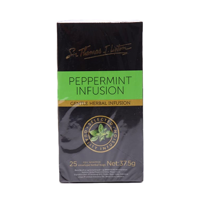 Sir Thomas Lipton Peppermint Envelope Tea 25's
