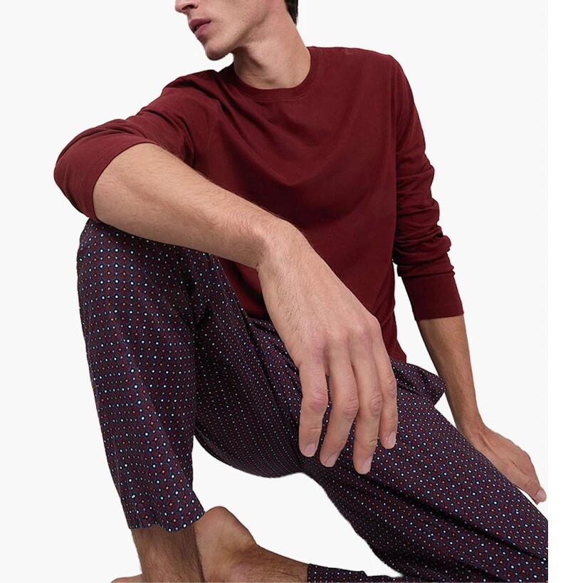  Marks & Spencer Pure Cotton Geometric Print Pyjama Set