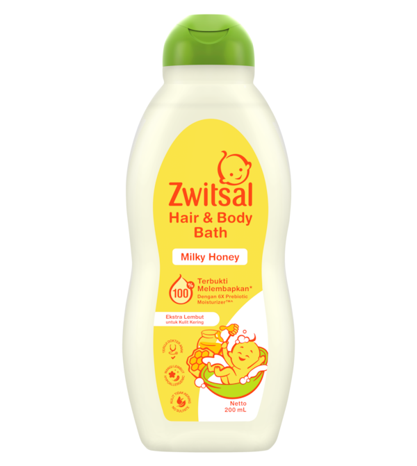 Hair & Body Bath Milky Honey 1