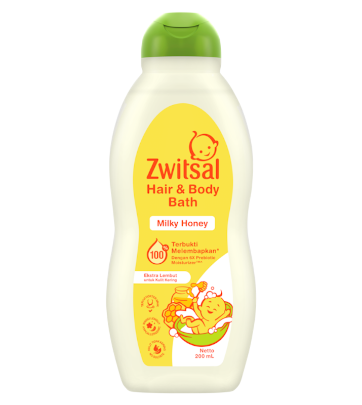 Hair & Body Bath Milky Honey 1