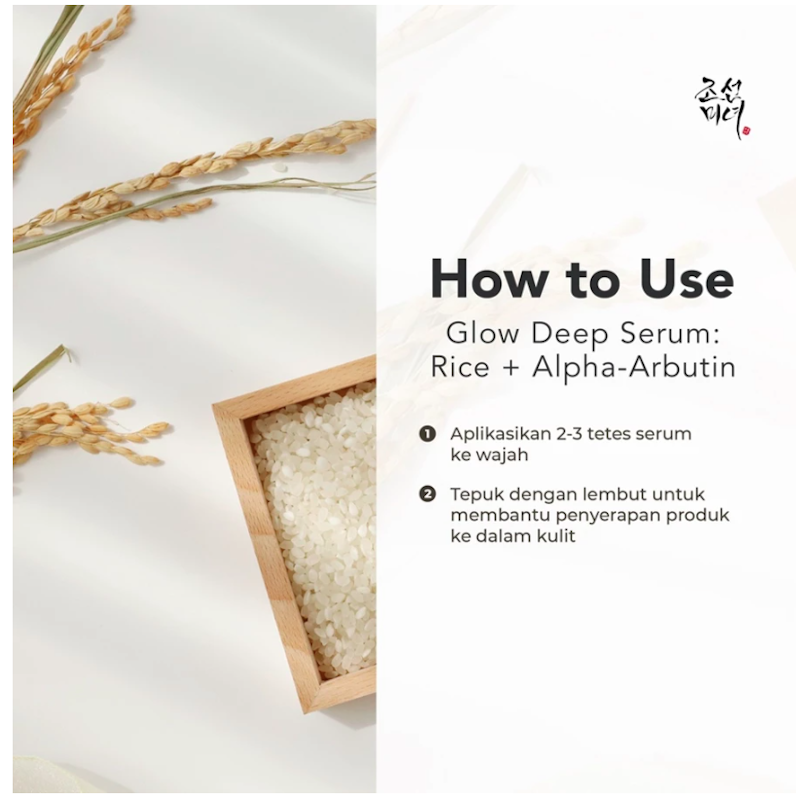 Beauty of Joseon Glow Deep Serum: Brightening Rice + Alpha-Arbutin 5