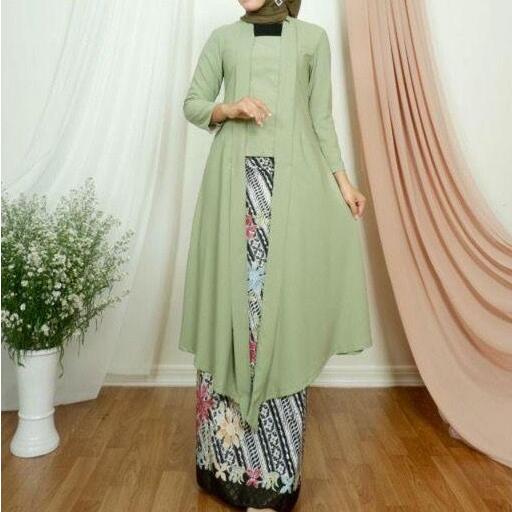 Saudah Kebaya Kebaya Kutu Baru Long Tunik Modern