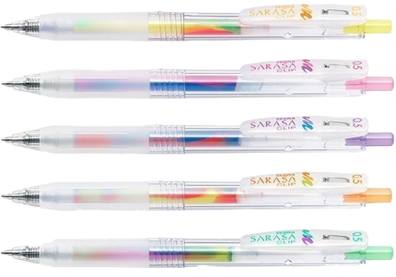 SARASA CLIP Marble Color 1