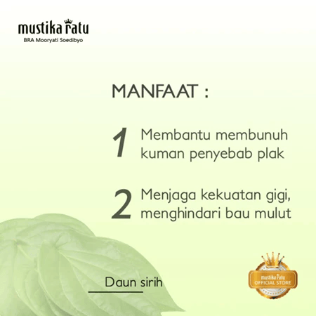 Mustika Ratu Mustika Ratu Pasta Gigi Daun Sirih
