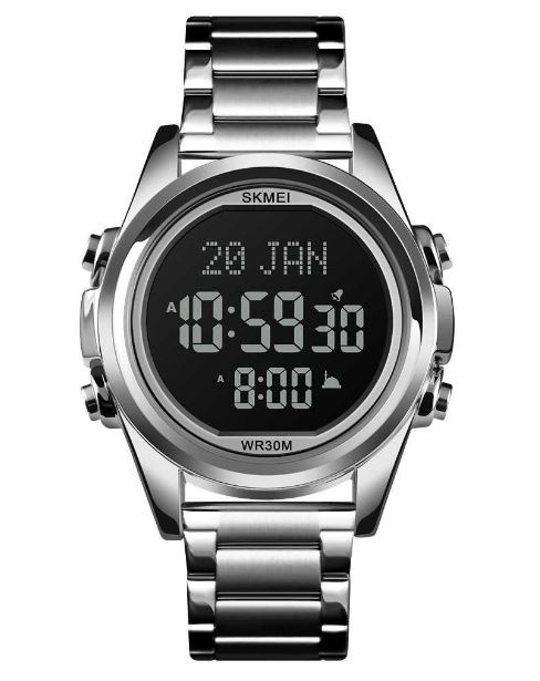 SKMEI Jam Tangan Digital Arah Kiblat 1667