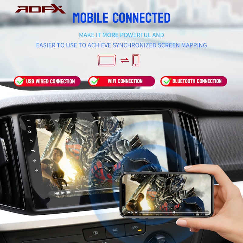 ADFX 9-inci Car Multimedia Android 3
